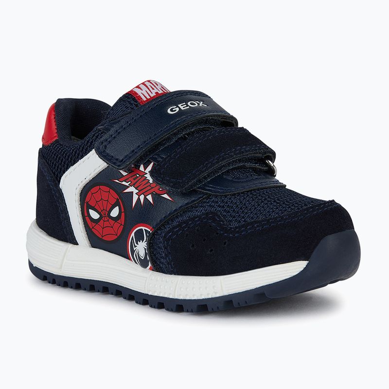 Geox Alben nylon navy / red children's shoes 8