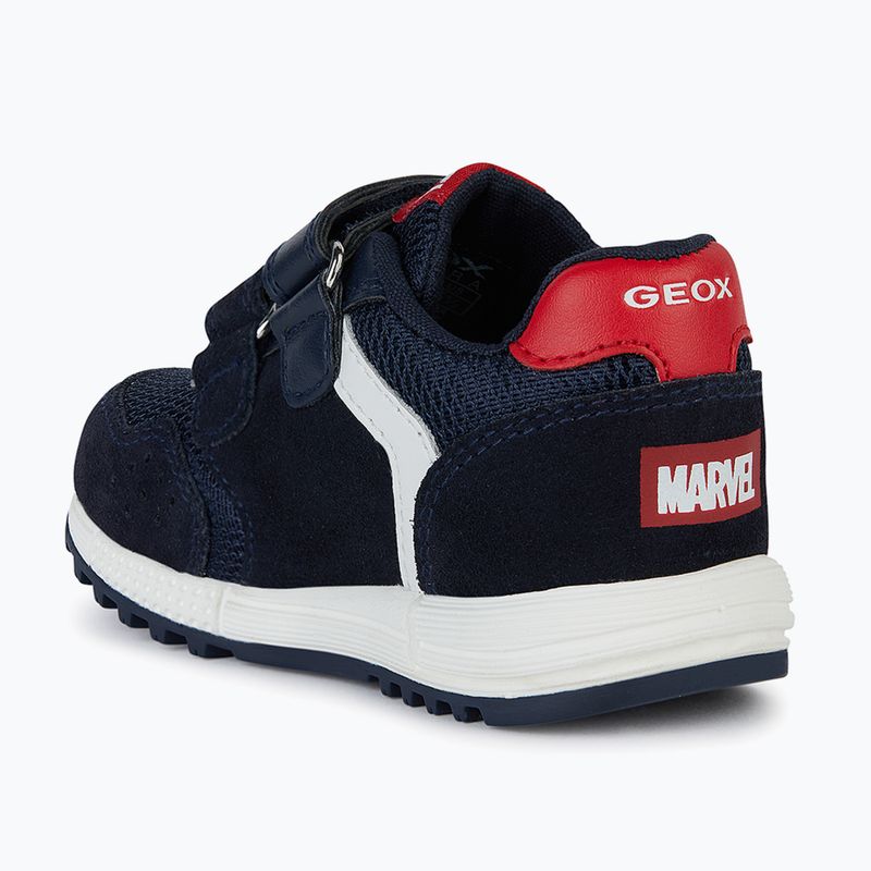 Geox Alben nylon navy / red children's shoes 10