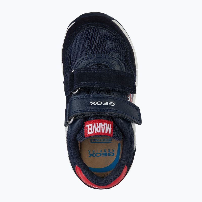 Geox Alben nylon navy / red children's shoes 12