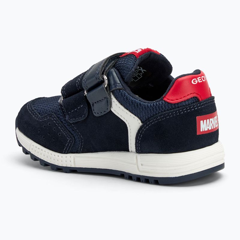 Geox Alben nylon navy / red children's shoes 3