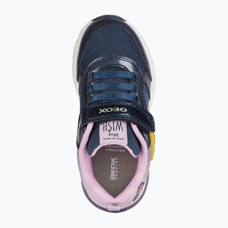 Geox Spaceclub navy/lavender junior shoes 15