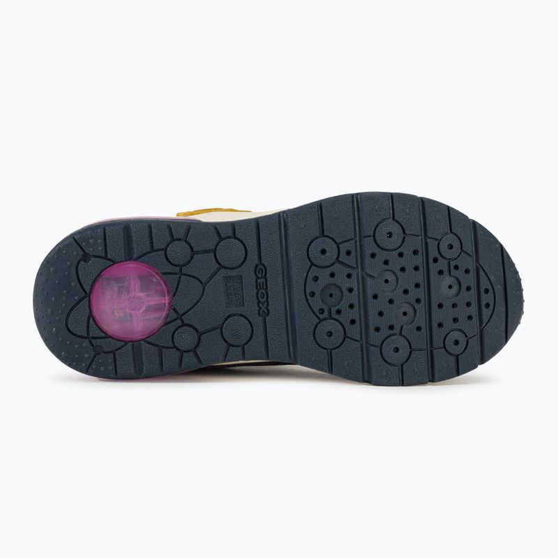 Geox Spaceclub navy/lavender junior shoes 4