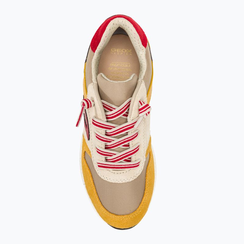 Geox Alben beige/yellow junior shoes 5