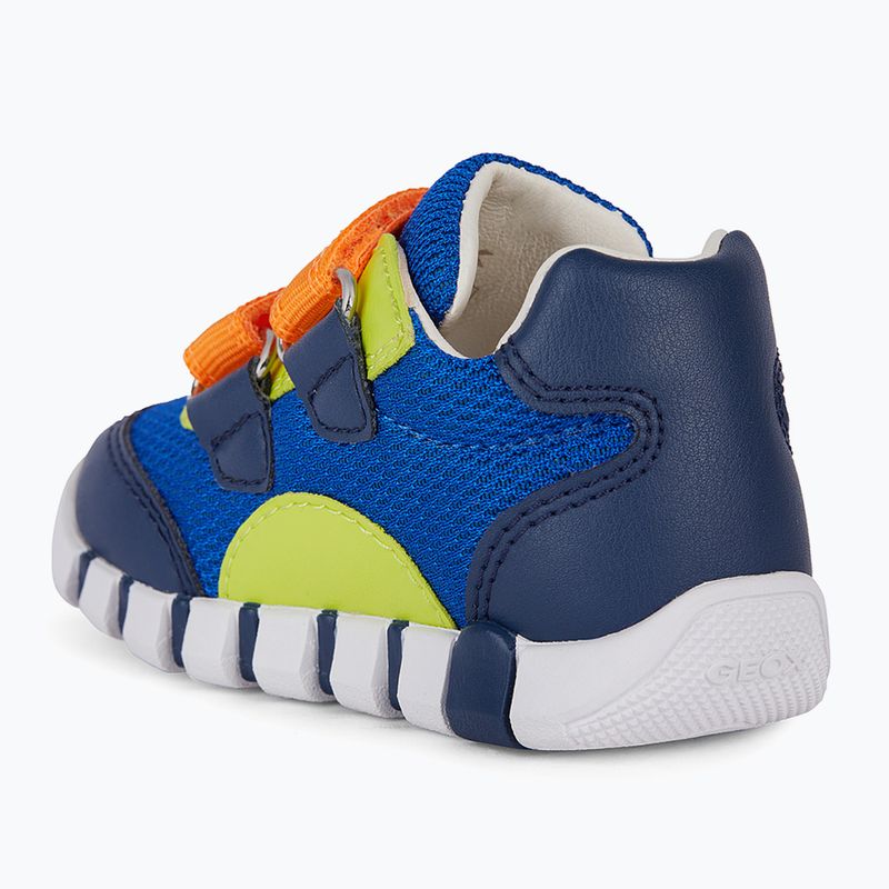 Geox Iupidoo royal / orange children's shoes 10