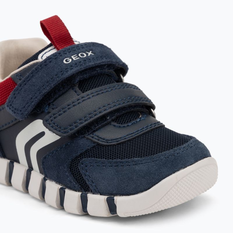Children's shoes Geox Iupidoo navy/dark red 7