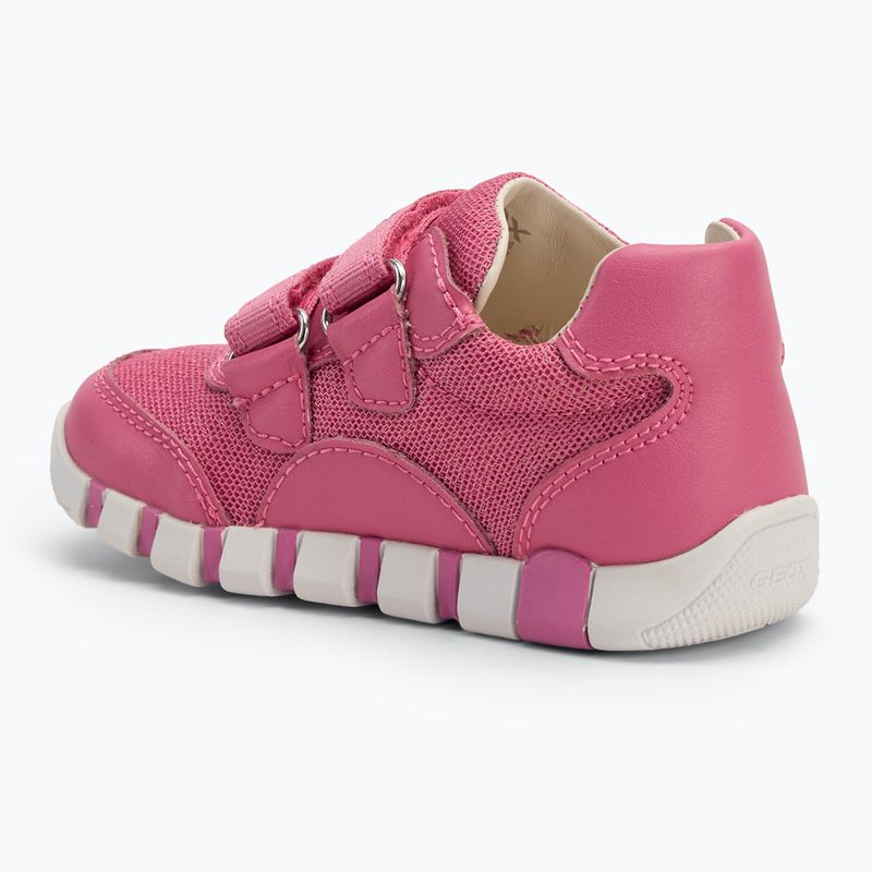 Geox Iupidoo pink / yellow children's shoes 3