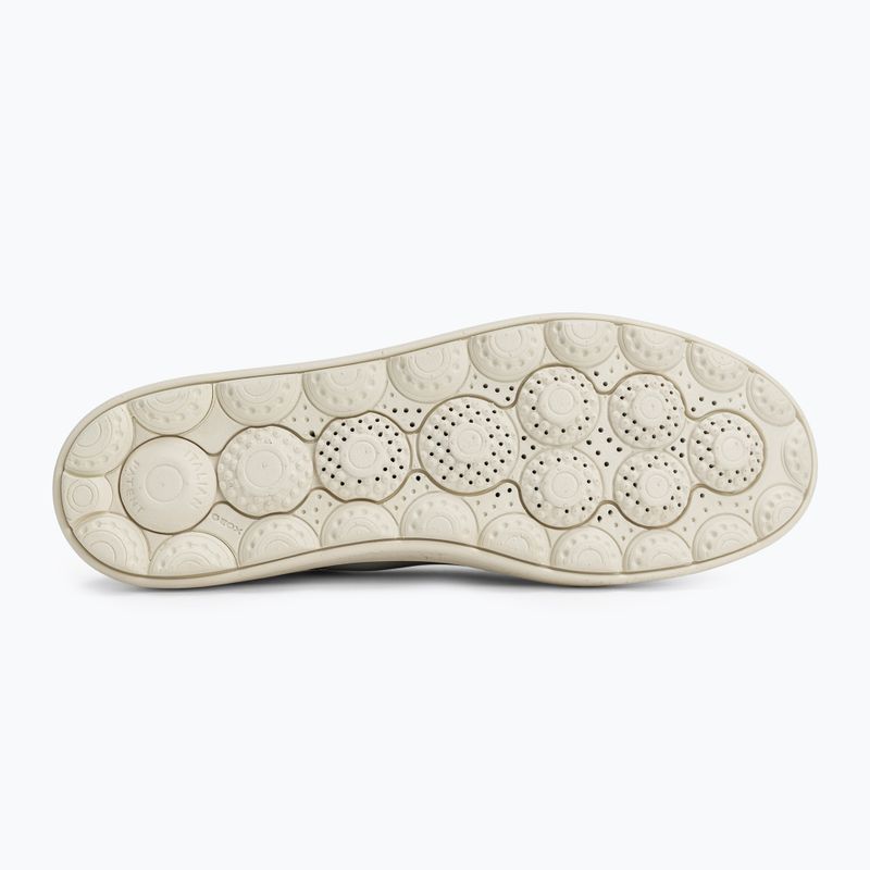 Geox Spherica Ecub-1 silver/optic white women's shoes 5