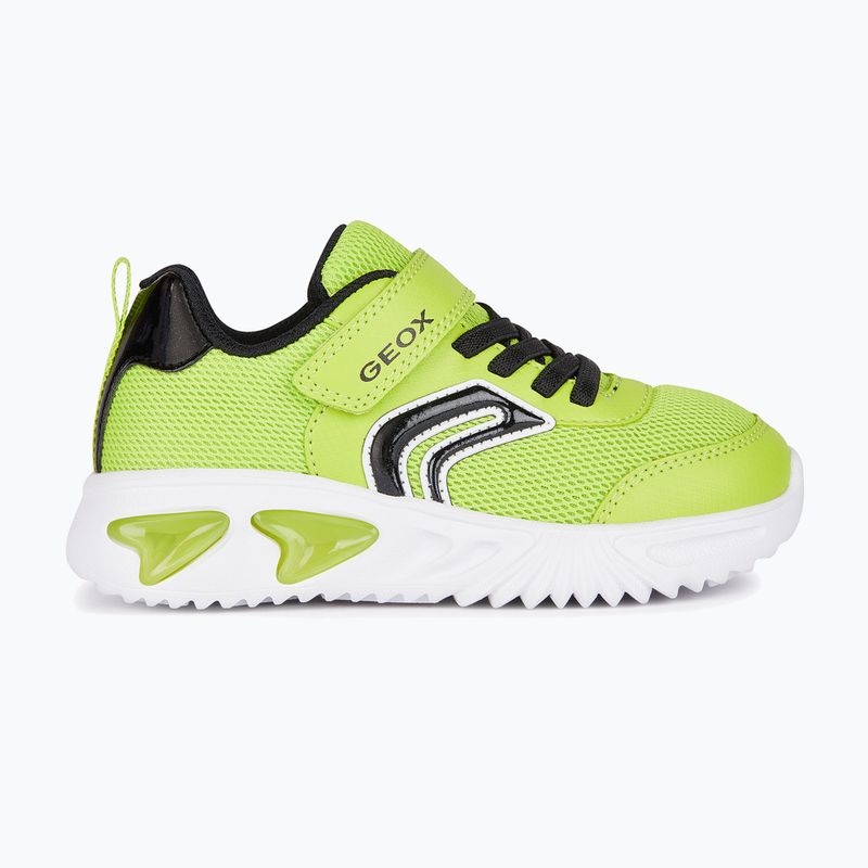 Geox Assister junior shoes lime/black 2