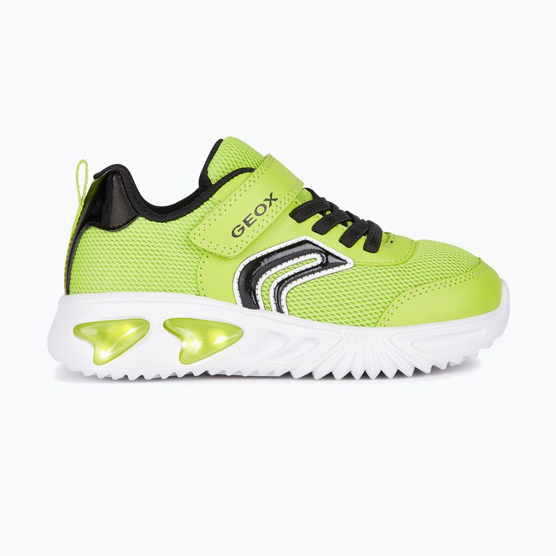 Geox Assister junior shoes lime/black 3