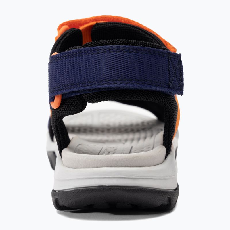 Geox Borealis ocean blue/orange junior sandals 6