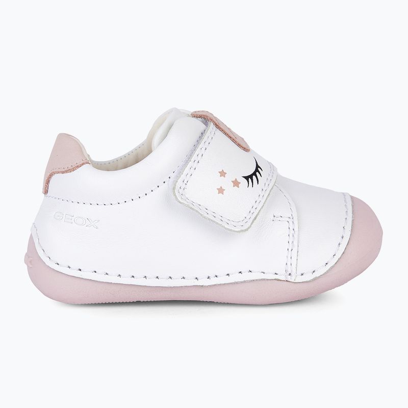 Geox Tutim white / rose children's shoes 9