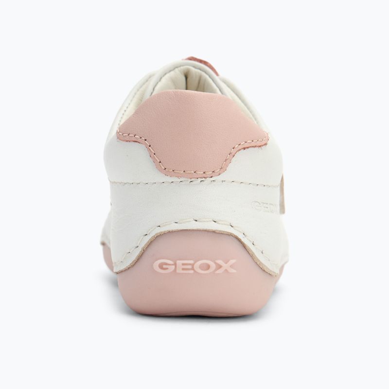 Geox Tutim white / rose children's shoes 6