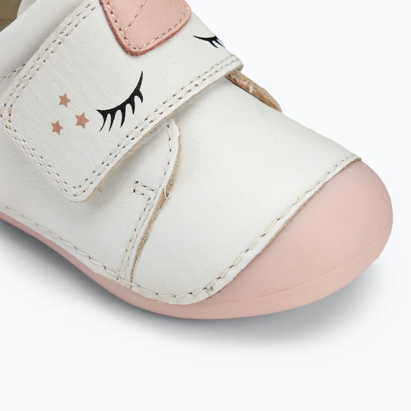 Geox Tutim white / rose children's shoes 7