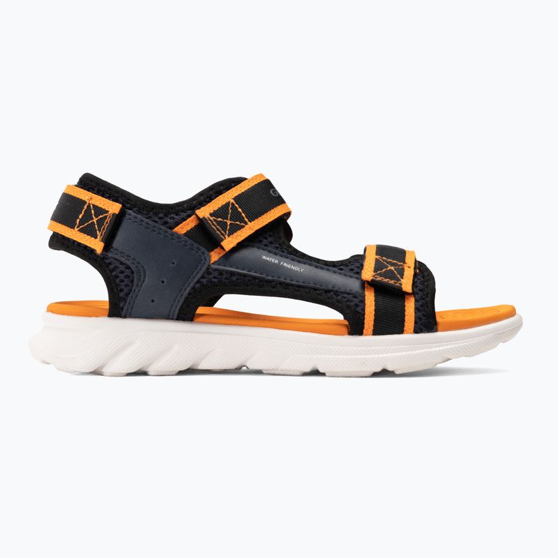 Geox Airadyum ocean blue/orange junior sandals 2