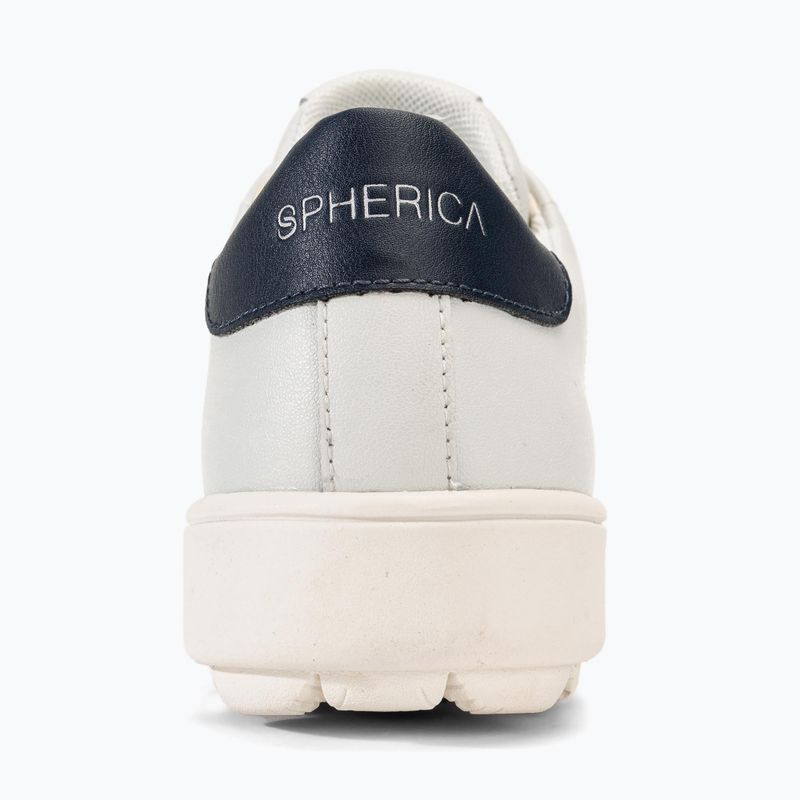 Geox Spherica Ecub-1 white/ocean blue women's shoes 7