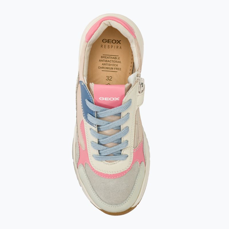 Geox Mawazy light ivory/light coral junior shoes 5
