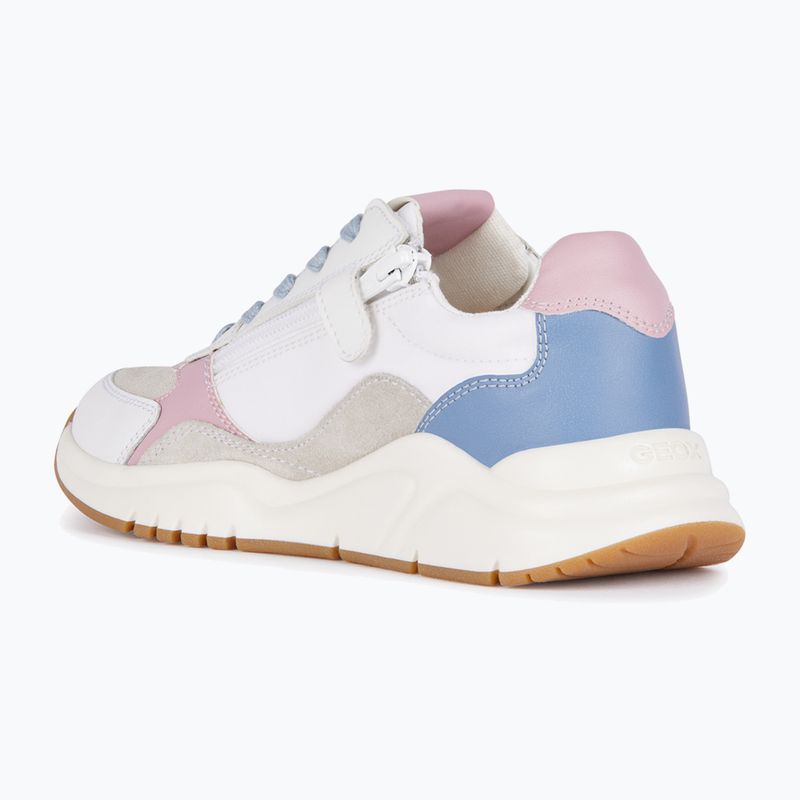 Geox Mawazy white/avio junior shoes 10