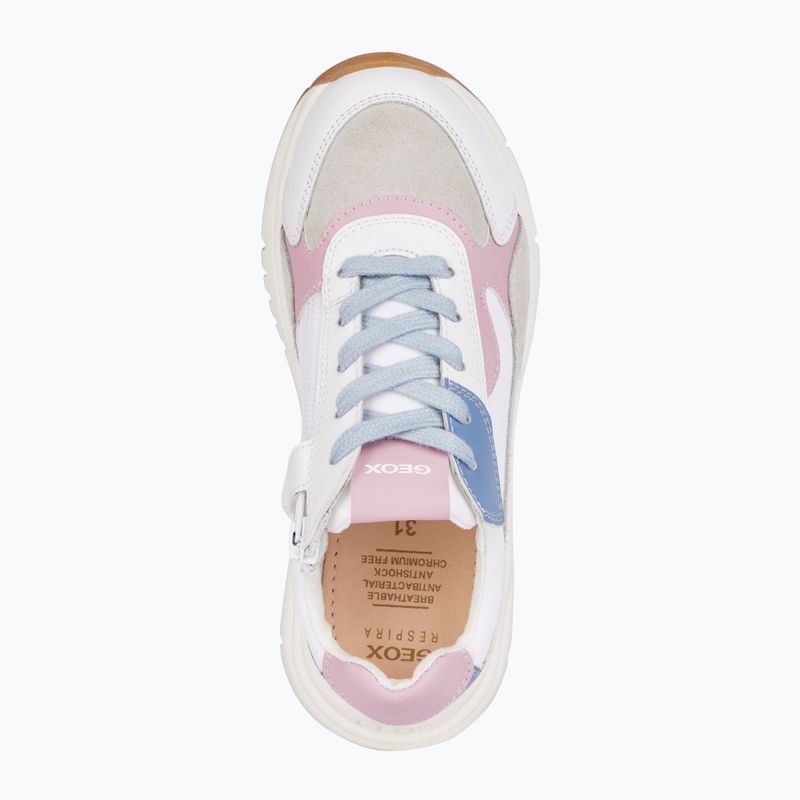 Geox Mawazy white/avio junior shoes 13