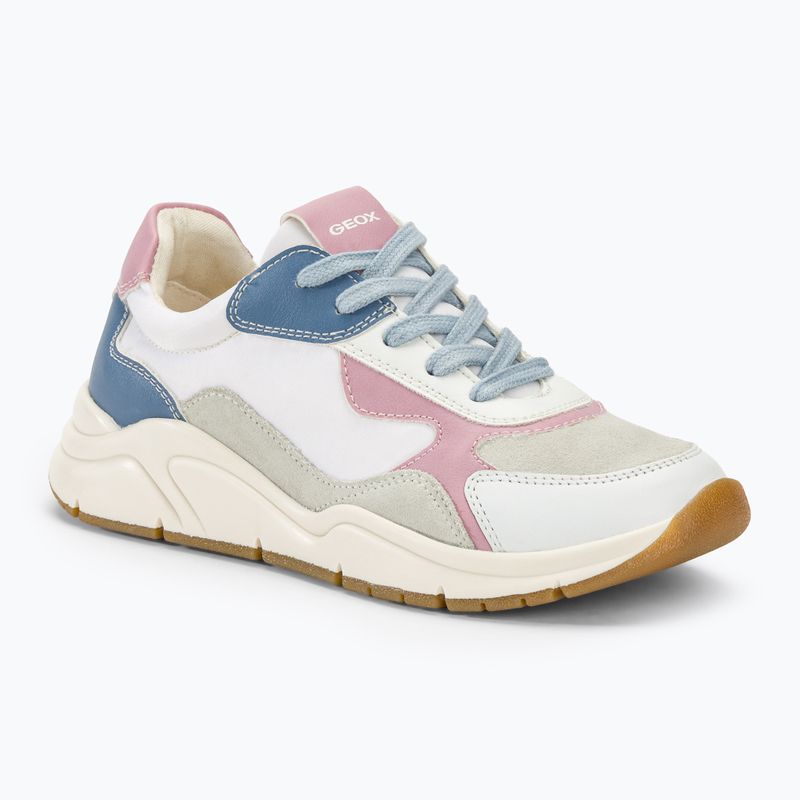 Geox Mawazy white/avio junior shoes