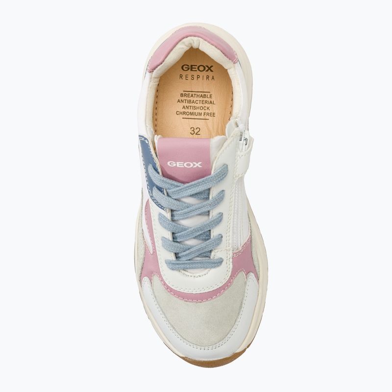Geox Mawazy white/avio junior shoes 5