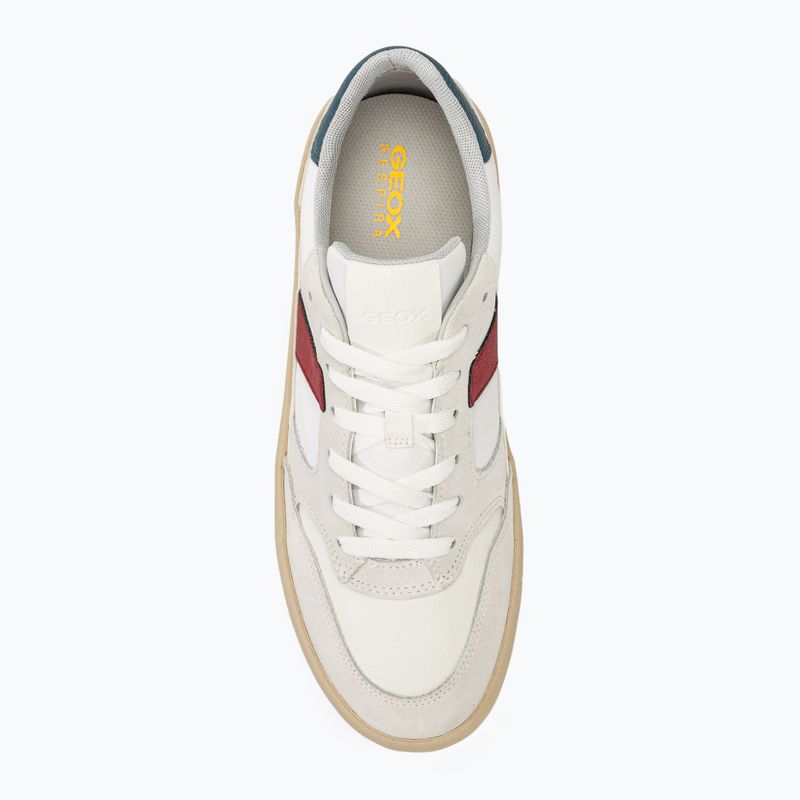 Geox Affile white/red men's shoes 5