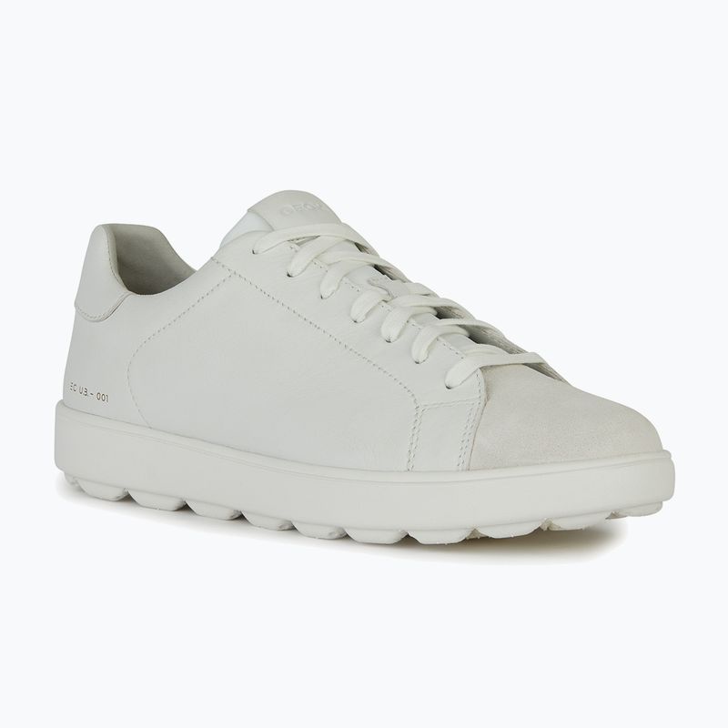 Geox Spherica Ecub-1 white/sta.white men's shoes 8