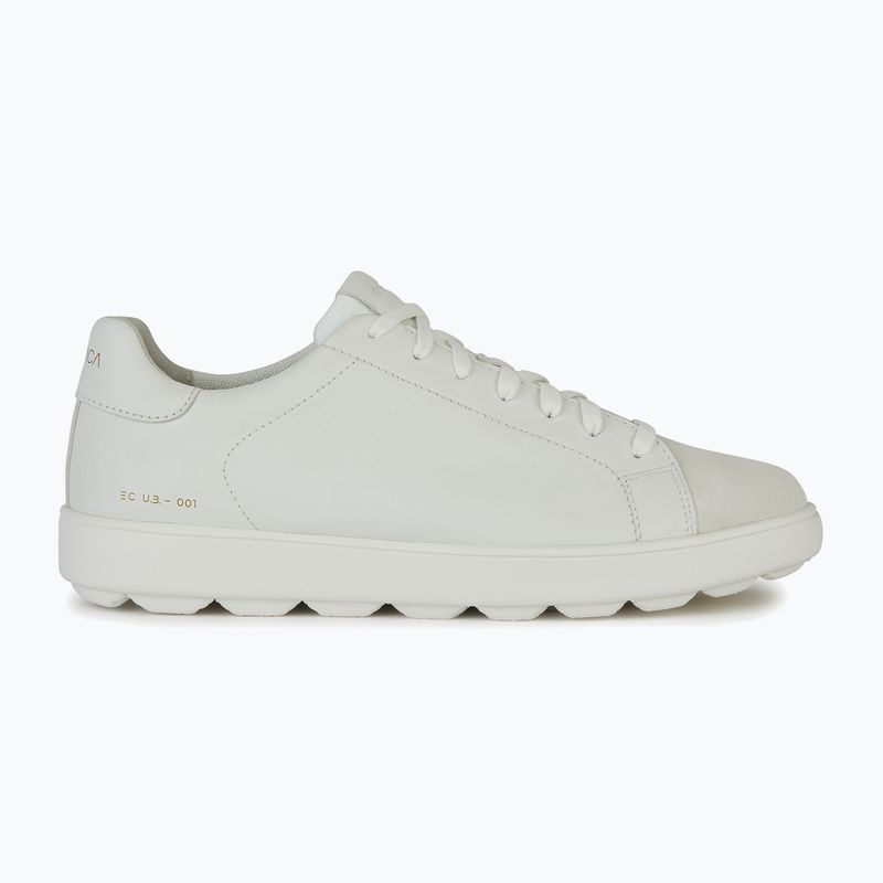 Geox Spherica Ecub-1 white/sta.white men's shoes 9