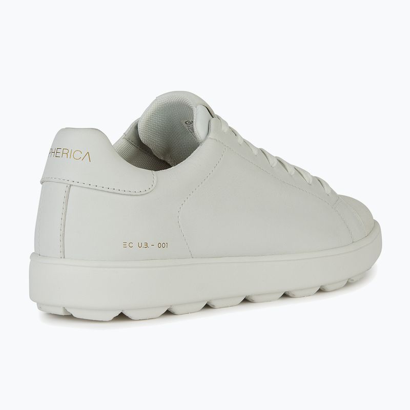 Geox Spherica Ecub-1 white/sta.white men's shoes 10