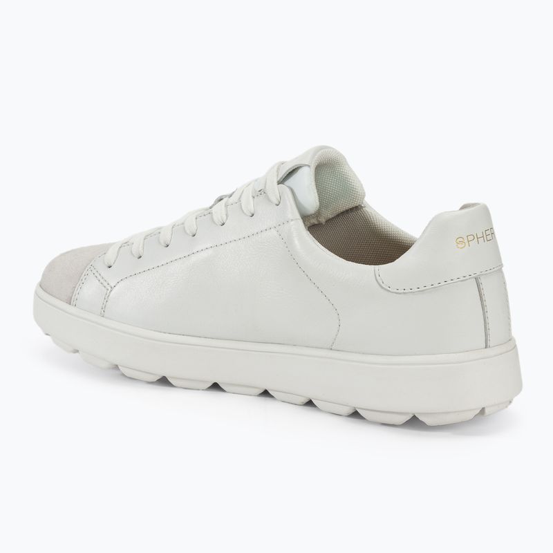 Geox Spherica Ecub-1 white/sta.white men's shoes 3