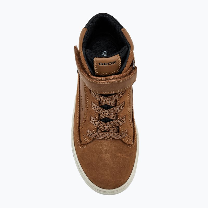Geox Bunshee ABX tobacco/black junior shoes 5