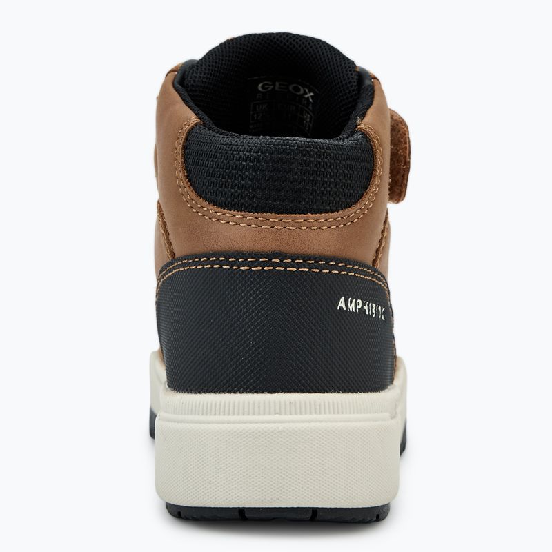 Geox Bunshee ABX tobacco/black junior shoes 6