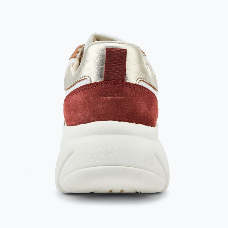 Geox Nebula™ 2.0 X women's shoes whire/light gold 6