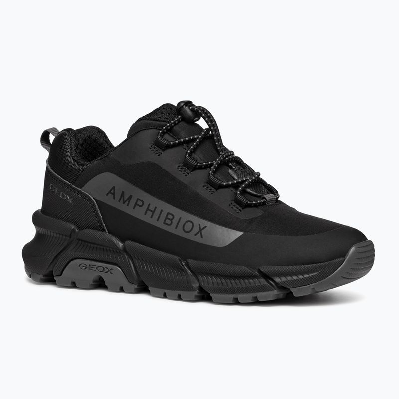 Geox Flexyper Plus ABX black/dark grey junior shoes 8