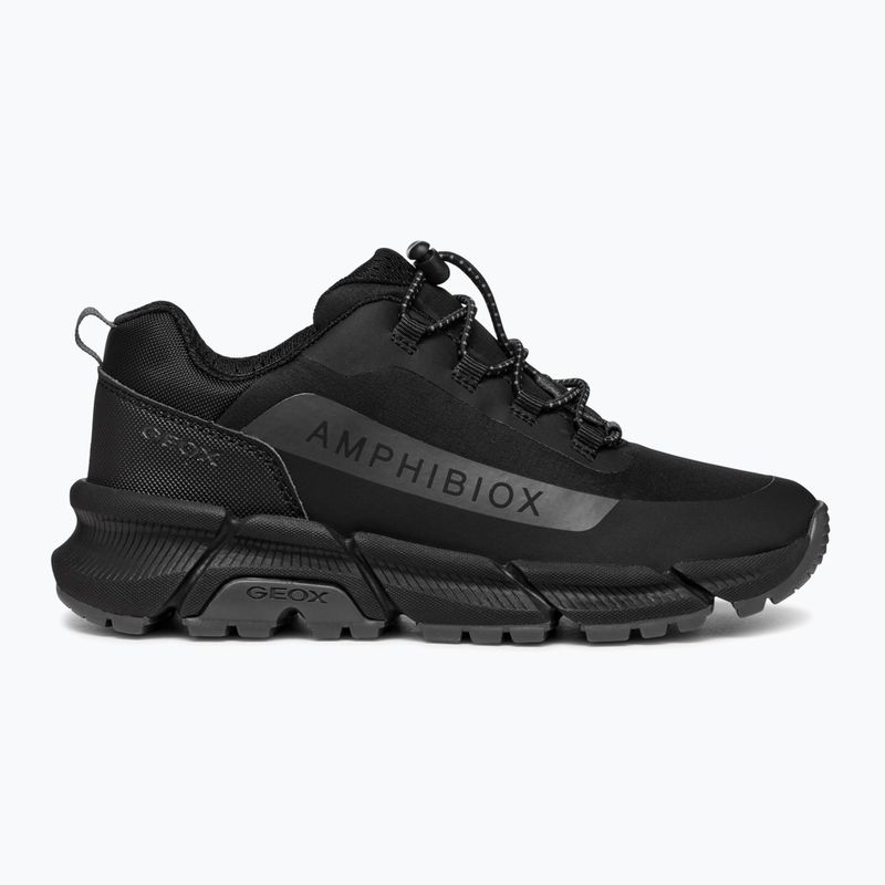 Geox Flexyper Plus ABX black/dark grey junior shoes 9