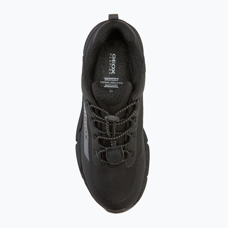 Geox Flexyper Plus ABX black/dark grey junior shoes 5