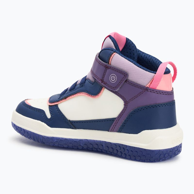 Geox Buzzerlight navy/dark purple children's shoes 3