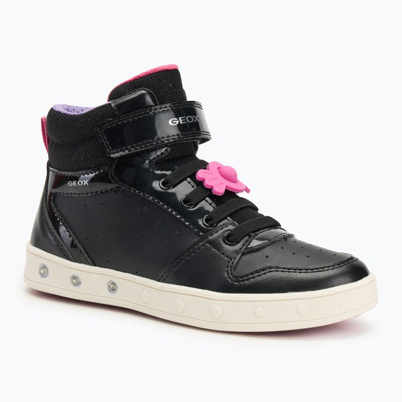 Geox Skylin black/fuchsia children's shoes