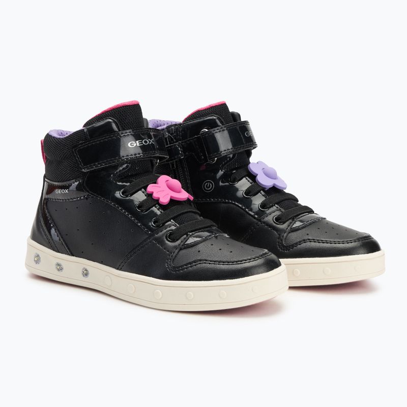 Geox Skylin black/fuchsia children's shoes 9