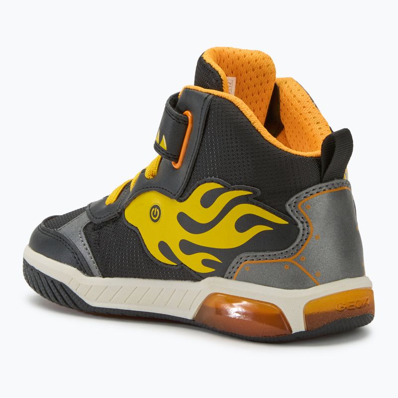 Geox Inek junior shoes black/yellow 2