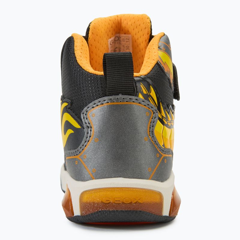 Geox Inek junior shoes black/yellow 6