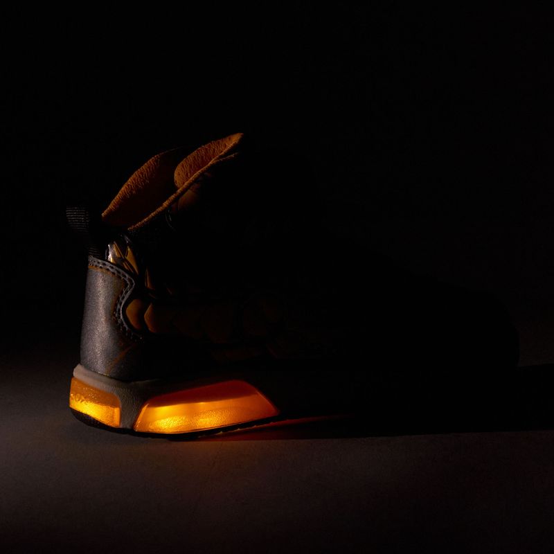 Geox Inek junior shoes black/yellow 8