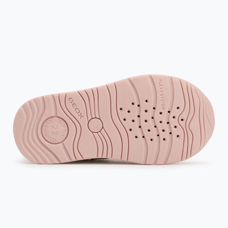 Geox Rishon white/pink children's shoes 4