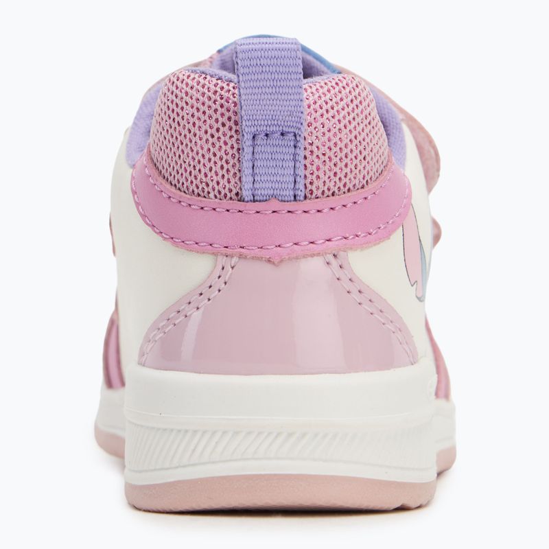 Geox Rishon white/pink children's shoes 6
