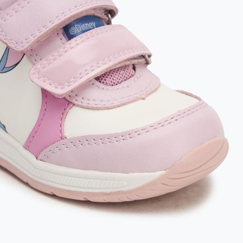 Geox Rishon white/pink children's shoes 7