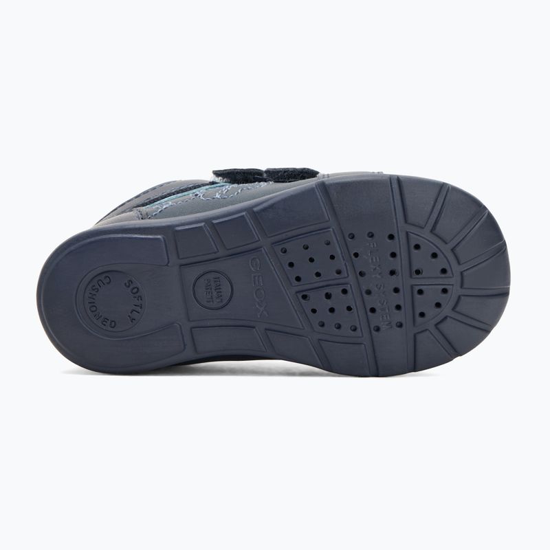 Geox Elthan navy / light avio children's shoes 4