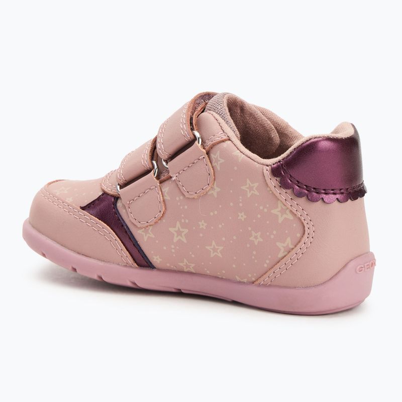 Geox Elthan antique rose/prune children's shoes 3