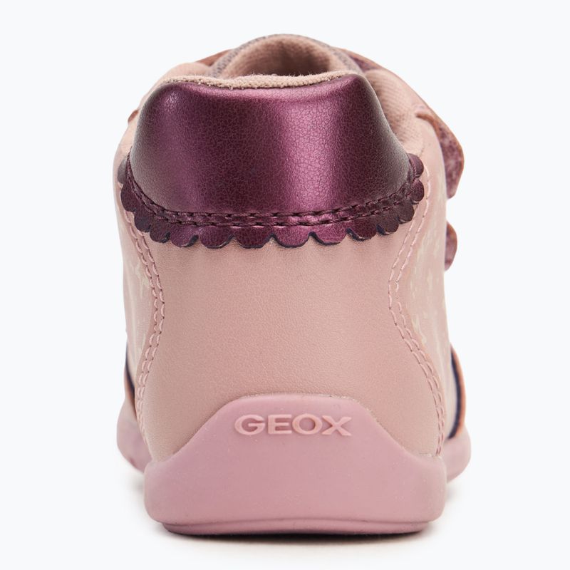 Geox Elthan antique rose/prune children's shoes 6