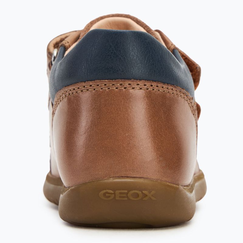 Geox Macchia cognac children's shoes 6