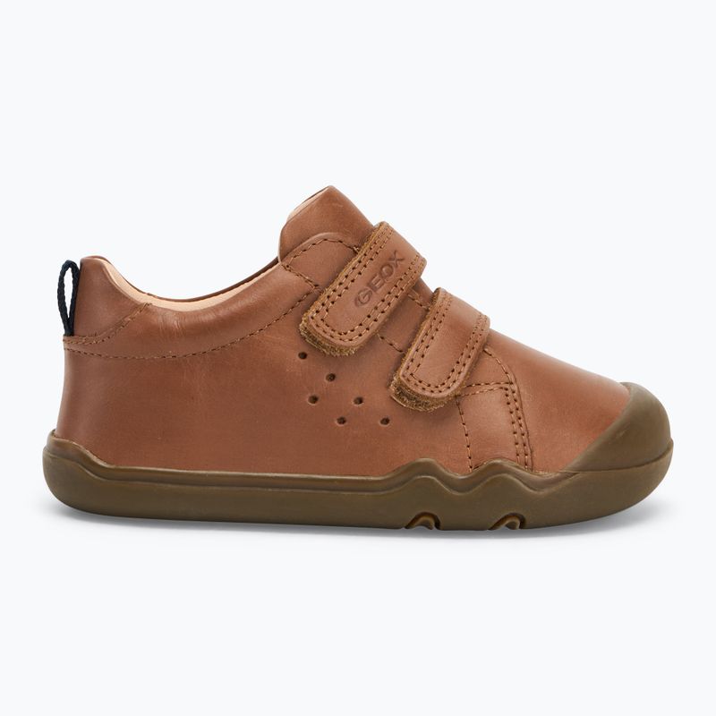 Children's barefoot shoes Geox Steppieup cognac 2