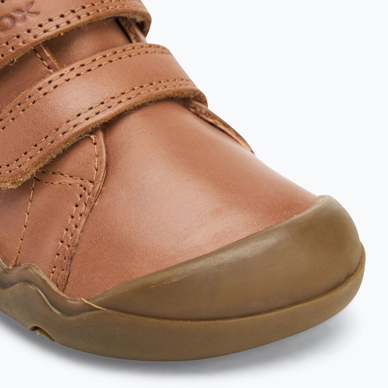 Children's barefoot shoes Geox Steppieup cognac 7